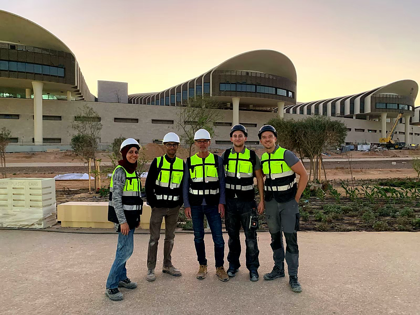MGE team after MYGHC - PTS project completion